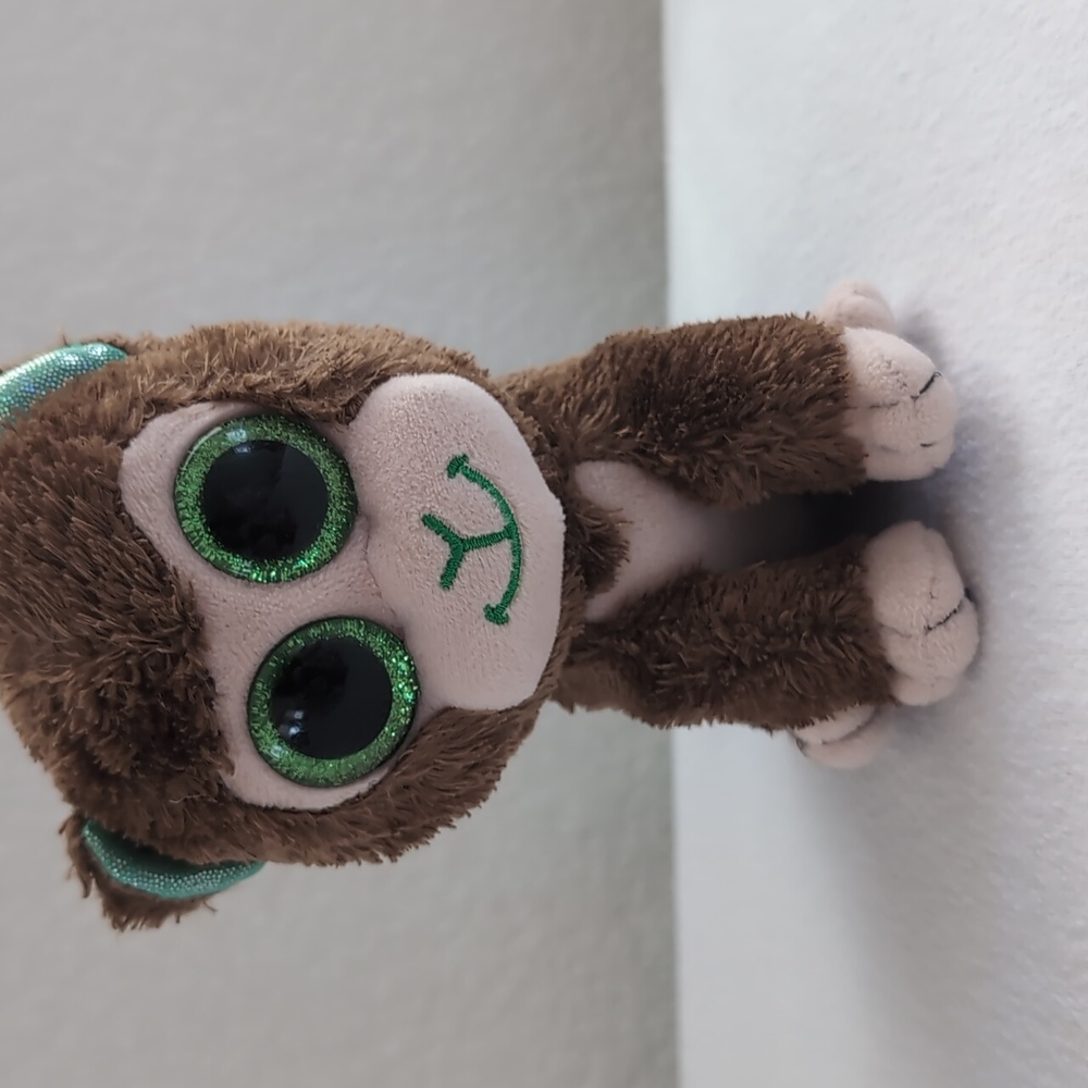 Lil Dreamers Big Eyed Monkey Plush Stuffed Animal 6"